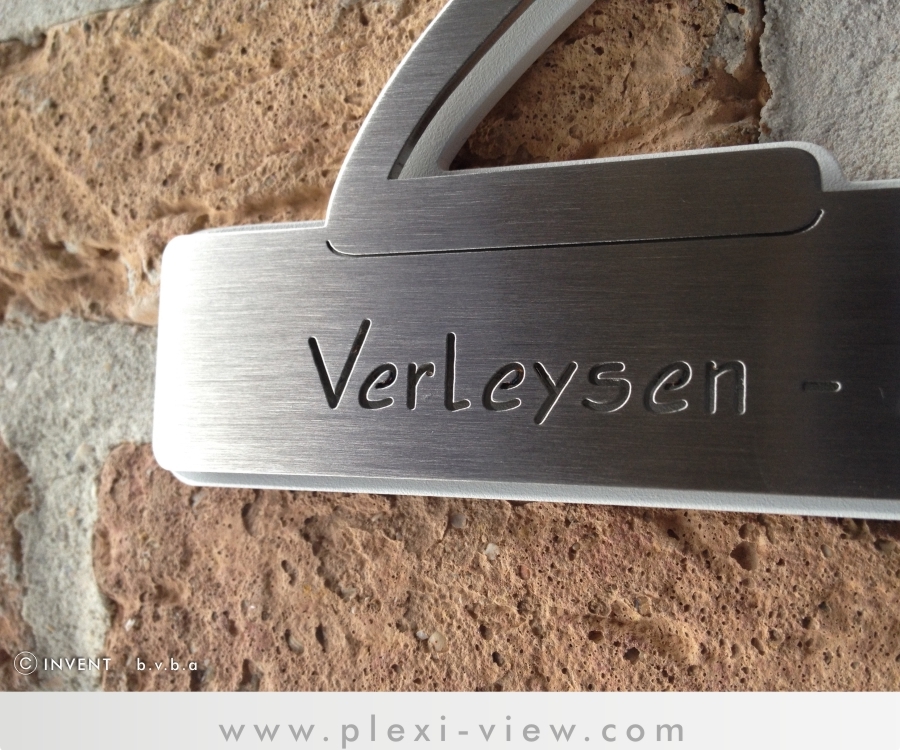 HOUSE SIGN STAINLESS STEEL 316 SHADOW 02